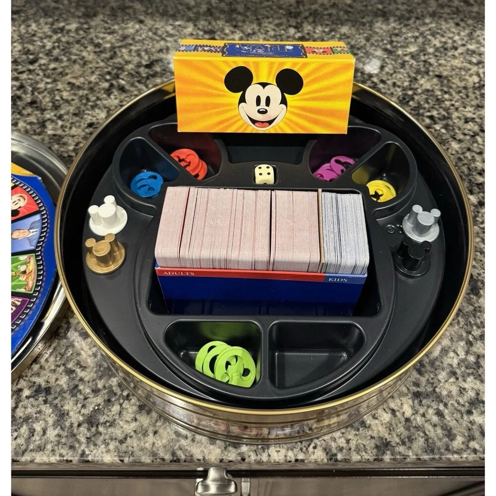 The Wonderful World Of Disney Vintage Trivia Board Game 1997 100% Complete